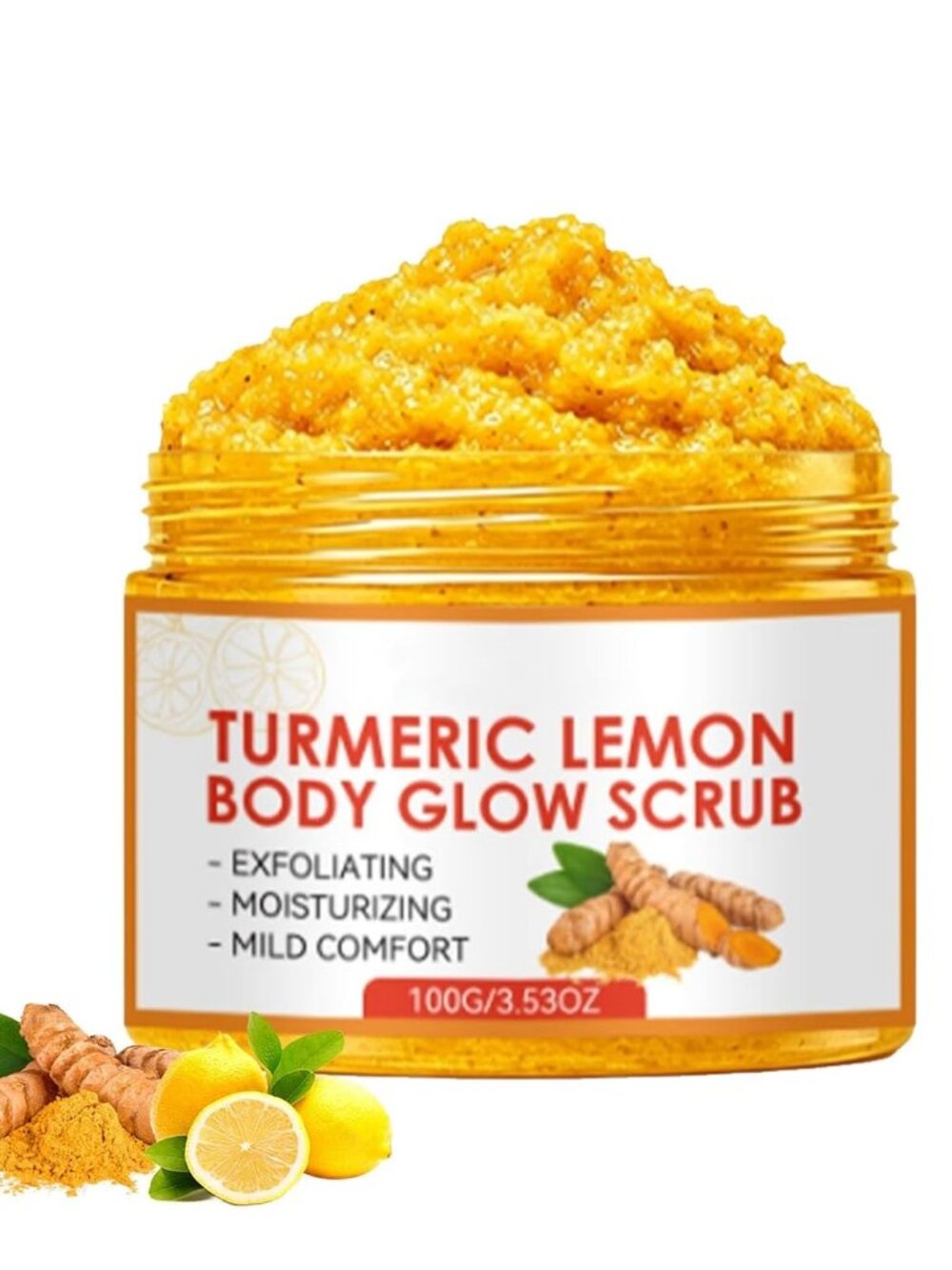 NEW Turmeric Lemon Body Glow Scrub | 120g